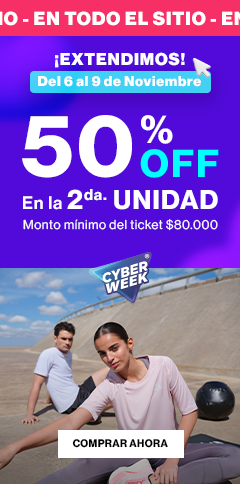 2da unidad al 50% OFF