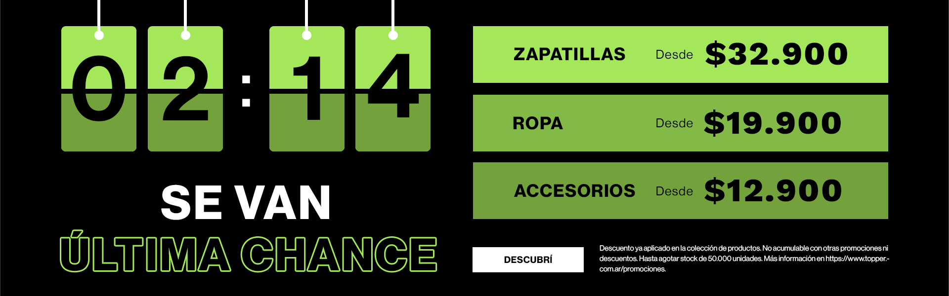 Se van - última chance